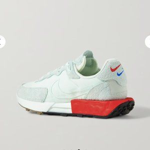 NIKE Fontanka Waffle suede and mesh sneakers